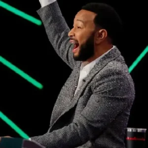The Voice S29 Finale John Legend Sequin Blazer For Men