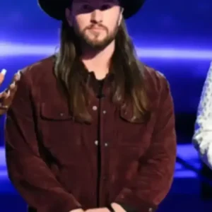 The Voice S29 Jared Shoemaker Suede Trucker Jacket