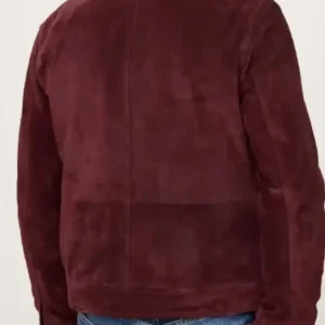 The Voice S29 Jared Shoemaker Suede Trucker Jacket Back