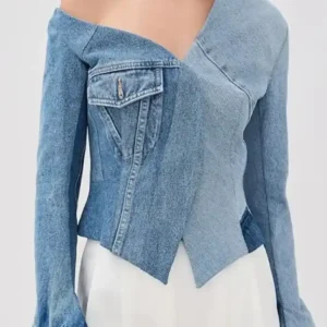 The Voice S29 Kelly Clarkson Denim Jacket For Women