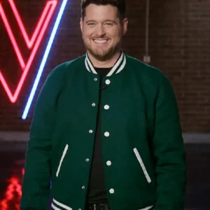 The Voice S29 Michael Buble Green Jacket