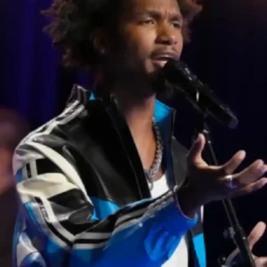 The Voice S29 Mike Steele Bomber Leather Jacket