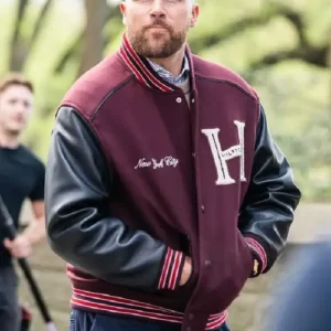 Travis Kelce NYC 2026 Varsity Jacket For Men and Women