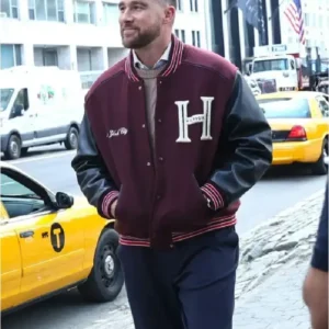 Travis Kelce NYC 2026 Varsity Jacket On Sale