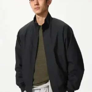 Uniqlo Harrington Black Jacket