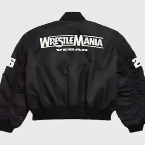 WWE WrestleMania Vegas 2026 Bomber Jacket Back