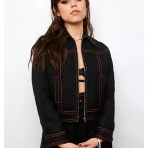 Wednesday Jenna Ortega Black Jacket For Women