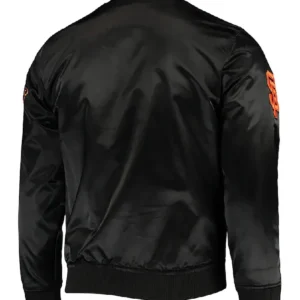 Wordmark San Francisco Giants Black Jacket Back