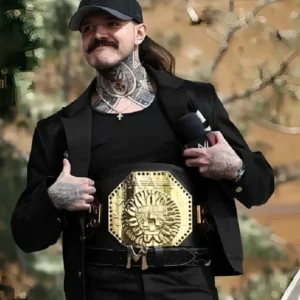 WrestleMania 42 Dominik Mysterio Black Jacket For Men