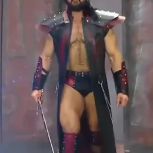 WrestleMania 42 Drew McIntyre Leather Trench Coat