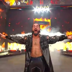 WrestleMania 42 Seth Rollins Trench Coat