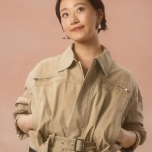 XO Kitty S03 Anna Cathcart Beige Jacket