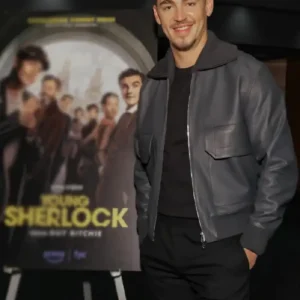 Young Sherlock Screening Fiennes Tiffin Jacket