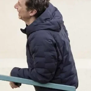 Zach Braff Scrubs S01 Blue Hooded Jacket On Sale