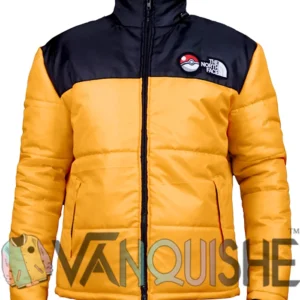pokémon x the north face nuptse 700 down jacket “zapdos”
