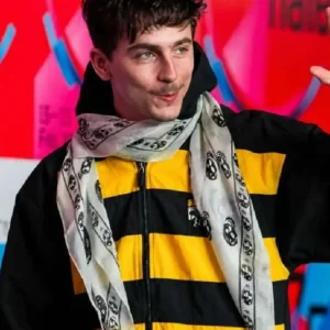 75th Berlinale Timothee Chalamet Stripe Jacket