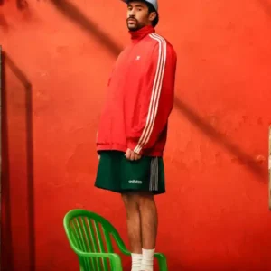 Adidas 2026 Bad Bunny Red Track Jacket