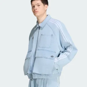 Adidas Adilenium Blue Denim Jacket