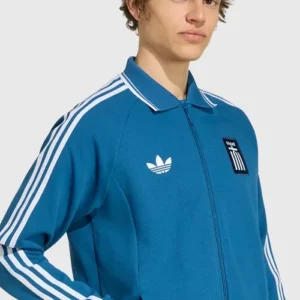 Adidas Greece 2026 Away Anthem Jacket Front