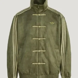 Adidas Lunar New Year Green Jacket For Men and Women