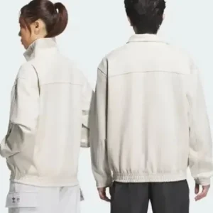 Adidas Lunar New Year White Jacket For Men and Women