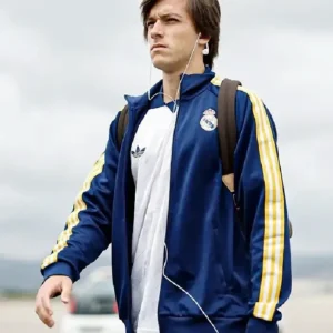 Adidas Real Madrid 2025 26 Navy Blue Track Jacket