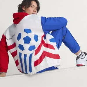 Adidas World USA 94 Graphic White Track Jacket