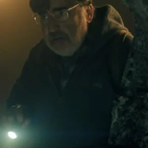 Alfred Molina 2026 TV Series The Boroughs Sam Cooper Black Zip-Up Hoodie
