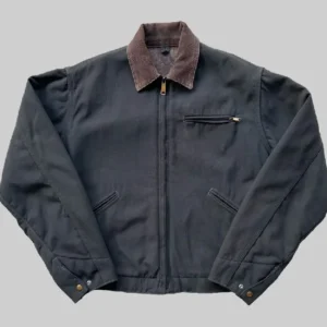 Antonio Cipriano TV Series Off Campus 2026 John Logan Black Canvas Jacket