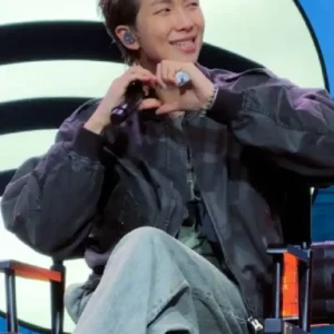 BTS Spotify Event Normal 2026 RM Bomber Jacket