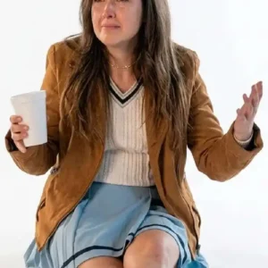 Beef 2026 Cailee Spaeny Brown Jacket