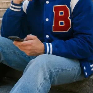 Belmont Cameli Off Campus Varsity Jacket