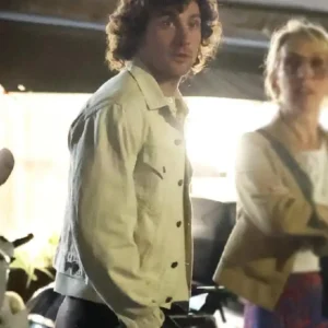 Buy Aaron Taylor-Johnson Date Night Italy White Jacket For Men and Women