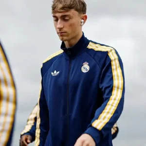 Buy Adidas Real Madrid 2025 26 Navy Blue Track Jacket For Men and Women