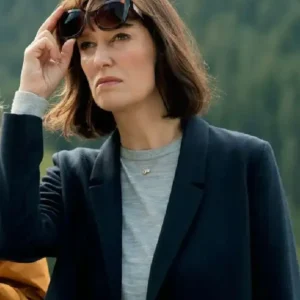 Buy Alexandra Maria Lara Eat Pray Bark 2026 Ursula Brandmeier Blue Wool Blazer For Women