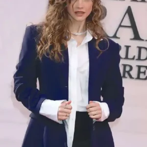 Buy Barbara Palvin The Devil Wears Prada 2 Premiere Night 2026 Blue Blazer