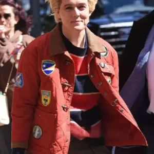 Buy Brandi Carlile The Human Tour Part 2 NYC 2026 Red Quilted Jacket