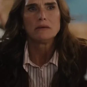 Buy Brooke Shields TV Series You're Killing Me 2026 Allison Chandler Maroon Blazer For Women