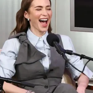 Alternative view of Emily Blunt The Devil Wears Prada 2 Vest