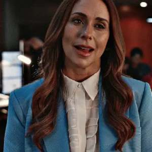 Buy Jennifer Love Hewitt 2026 TV Series 9-1-1 Maddie Han Blue Blazer For Women