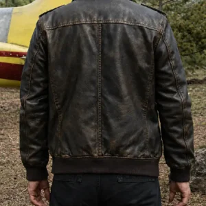 Buy Josh Brolin The Dog Stars Bangley Black Leather Jacket For Men and Women