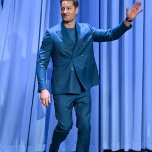 Buy Justin Hartley The Tonight Show Jimmy Fallon S13 Blue Suit For Men