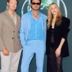 Buy Karl Urban 2026 Movie Mortal Kombat II Screening Event  Blue Blazer