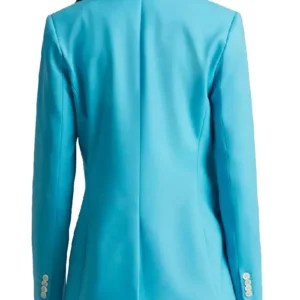 Buy Kate Hudson TV Series Running Point 2026 Isla Gordon Blue Blazer For Women