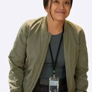 Buy Kelly Baldwin For All Mankind 2026 Cynthy Wu Green Bomber Jacket For Men and Women