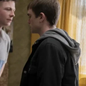 Buy Mitchell Robertson 2026 TV Series Half Man Young Niall Black Jacket