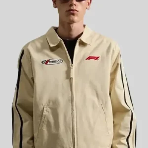 Buy Pacsun x Formula 1 Miami Grand Prix Workwear Tan Brown Jacket For Men and Women