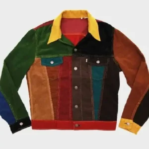 Buy Rock the Block S07 Ty Pennington Corduroy Multicolor Patchwork Jacket