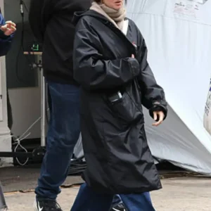 Alternative view of Count me Lies 2026 NYC Shailene Woodley Coat