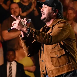 Buy Taylor Swift Night 2026 Luke Bryan Brown Suede Leather Jacket